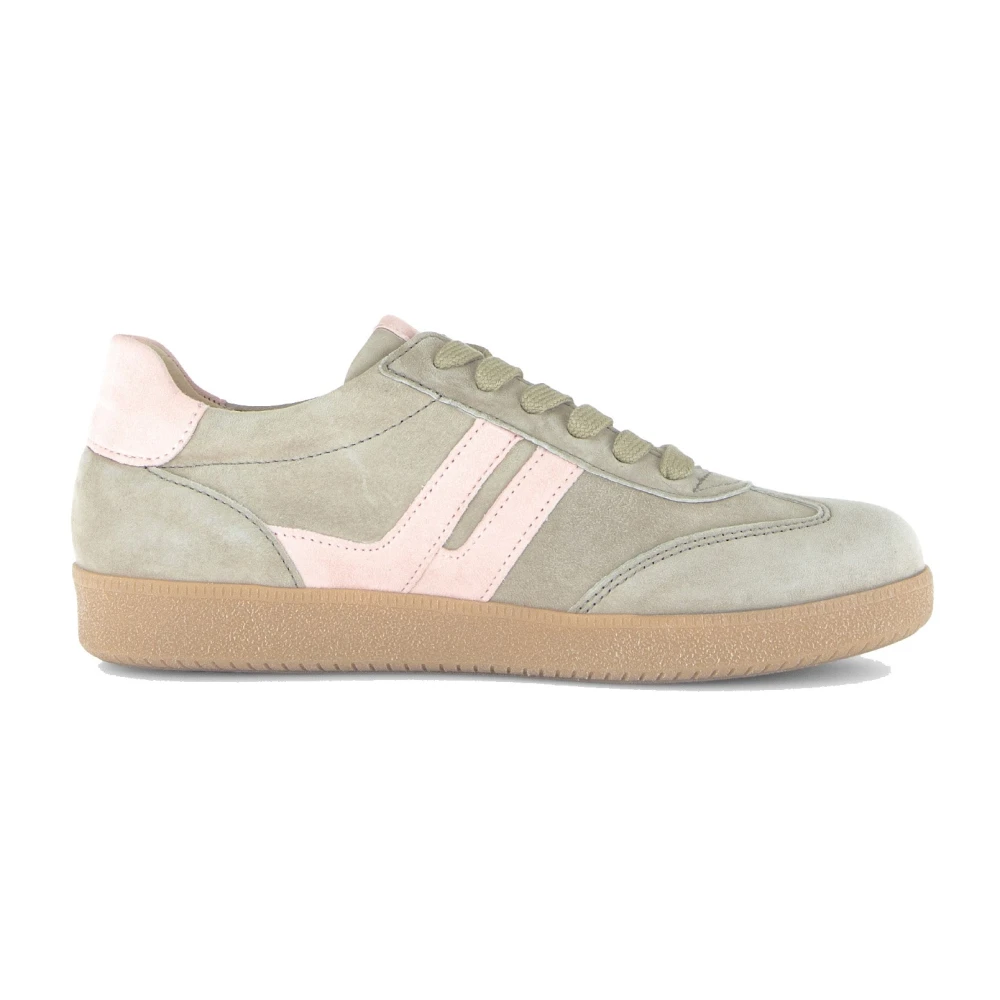 Gabor Sneaker met veters Dames Schoenen Groen