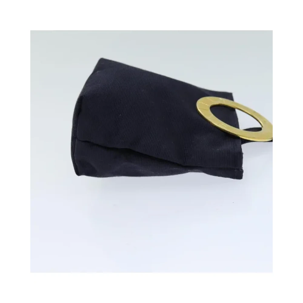 Celine Vintage Pre-owned Nylon celine-bags Blue Dames