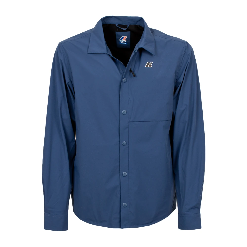 K-Way Uomo Blu Magliette, M, New,