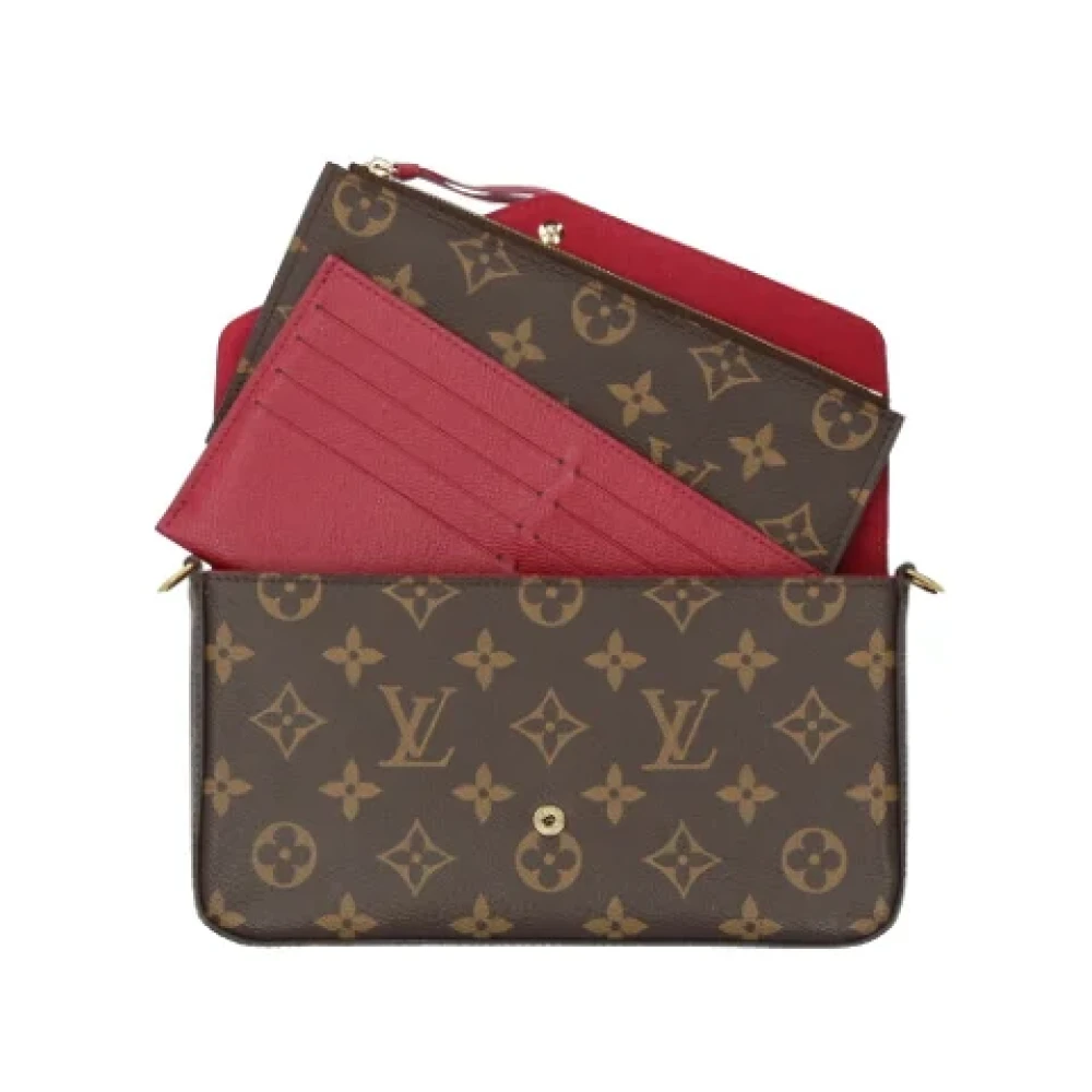 Louis Vuitton Vintage Pre-owned Canvas louis-vuitton-bags Brown Dames