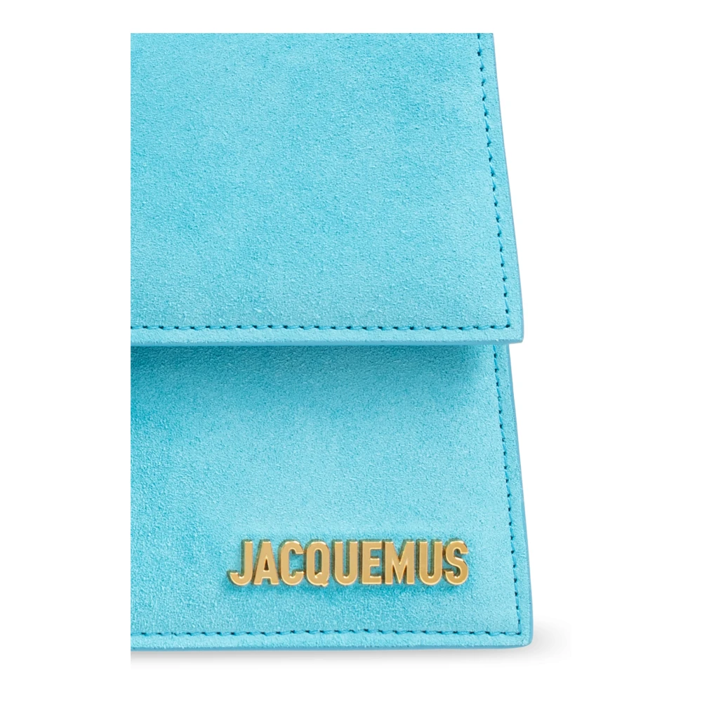 Jacquemus Schoudertas Le Grand Bambino Blue Dames