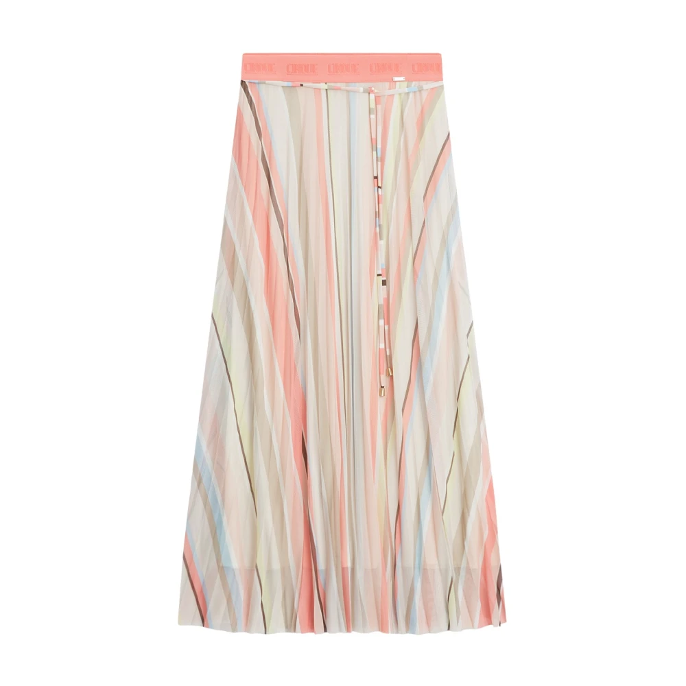 Cinque Multicolor Ciplisa Mesh Skirt - Female - Midi Skirts - Xs - Skirts