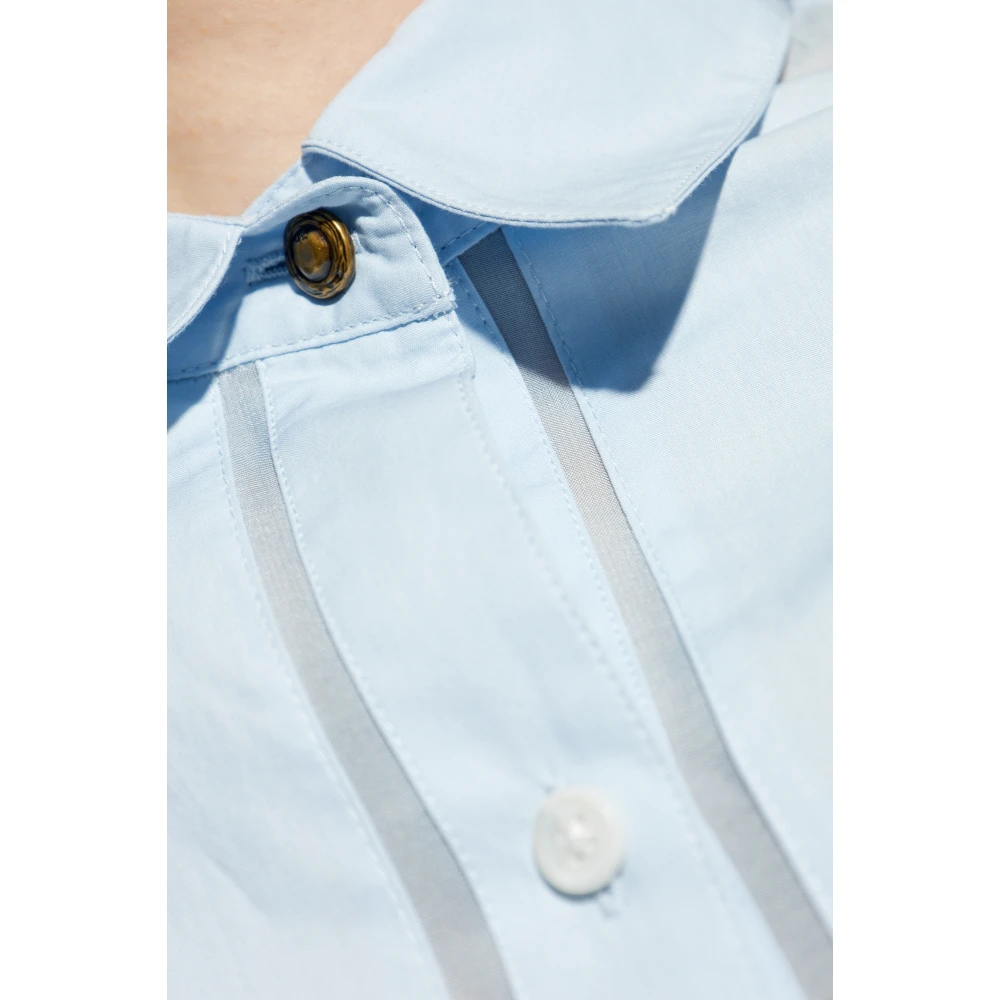 Rag & Bone Shirt Maxine Blue Dames