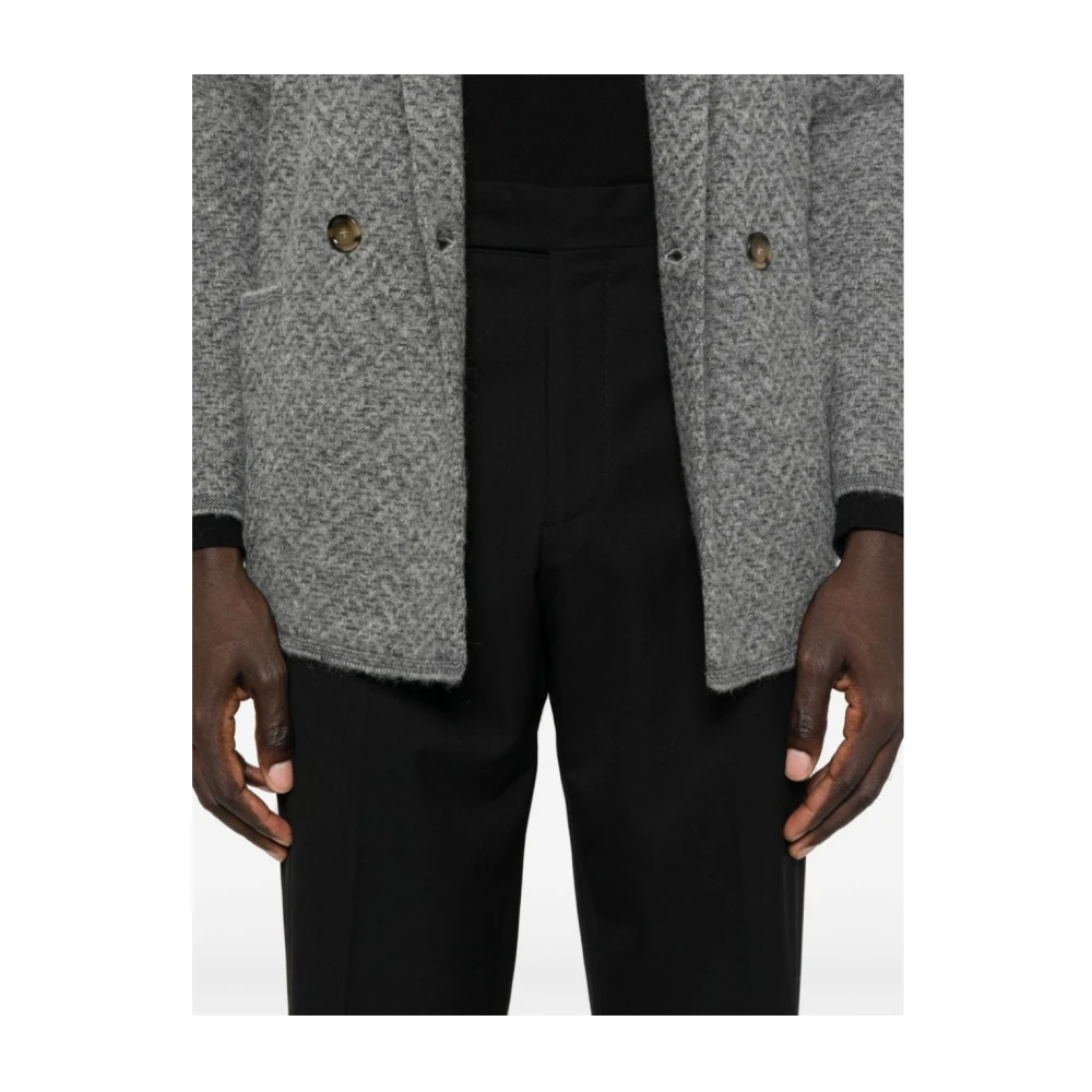 Lardini Klassieke Suit Broek Black Heren