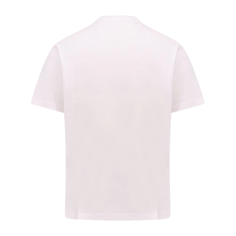 Kenzo Wit T-shirt met iconische patch White Heren