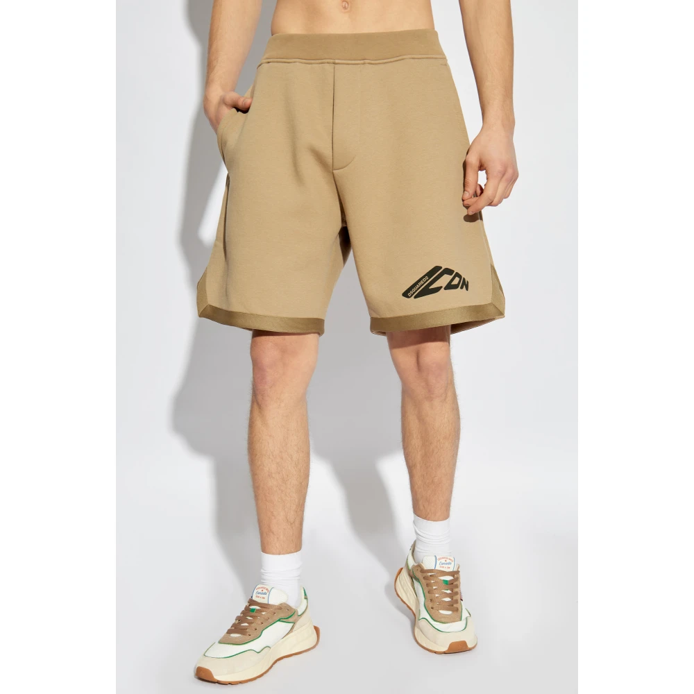 Dsquared2 Logo shorts Green Heren
