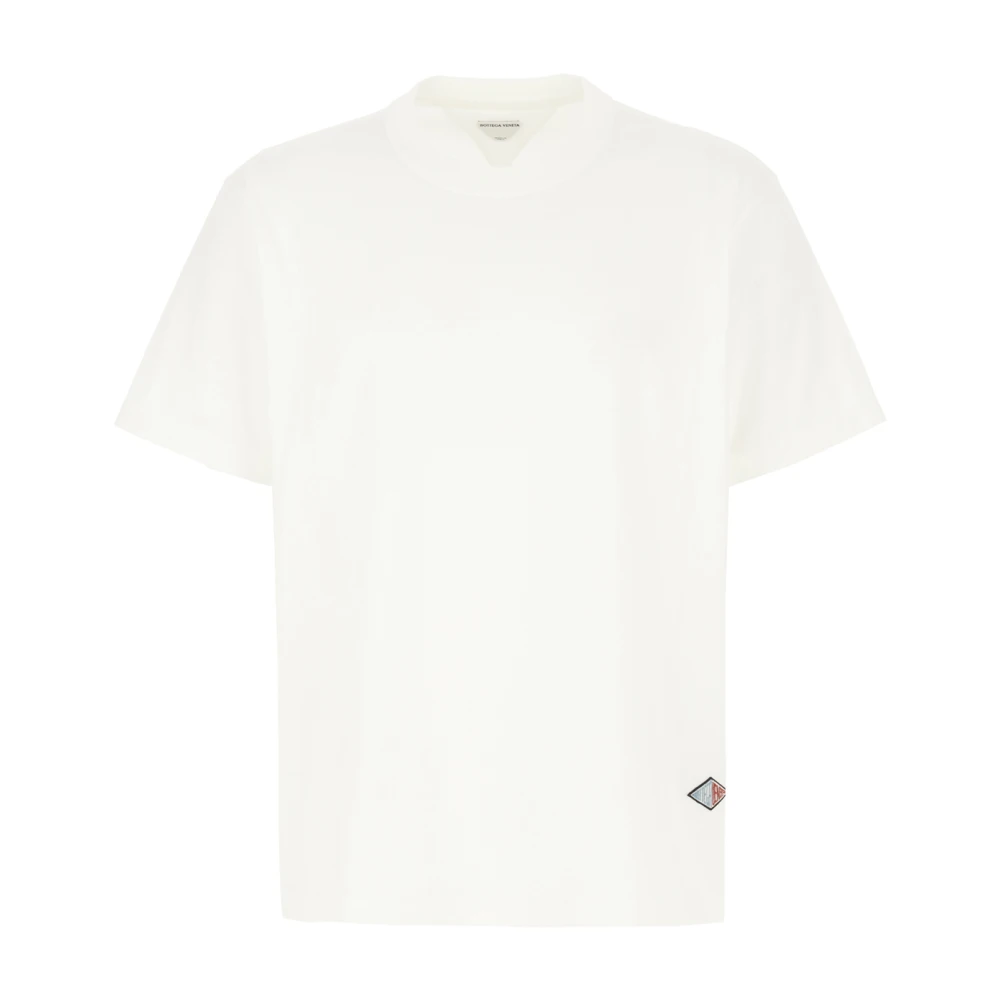 Bottega Veneta Casual Katoenen T-Shirt White Heren