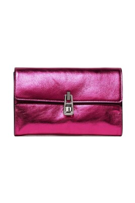 metallic-leather-clutch-wine-color