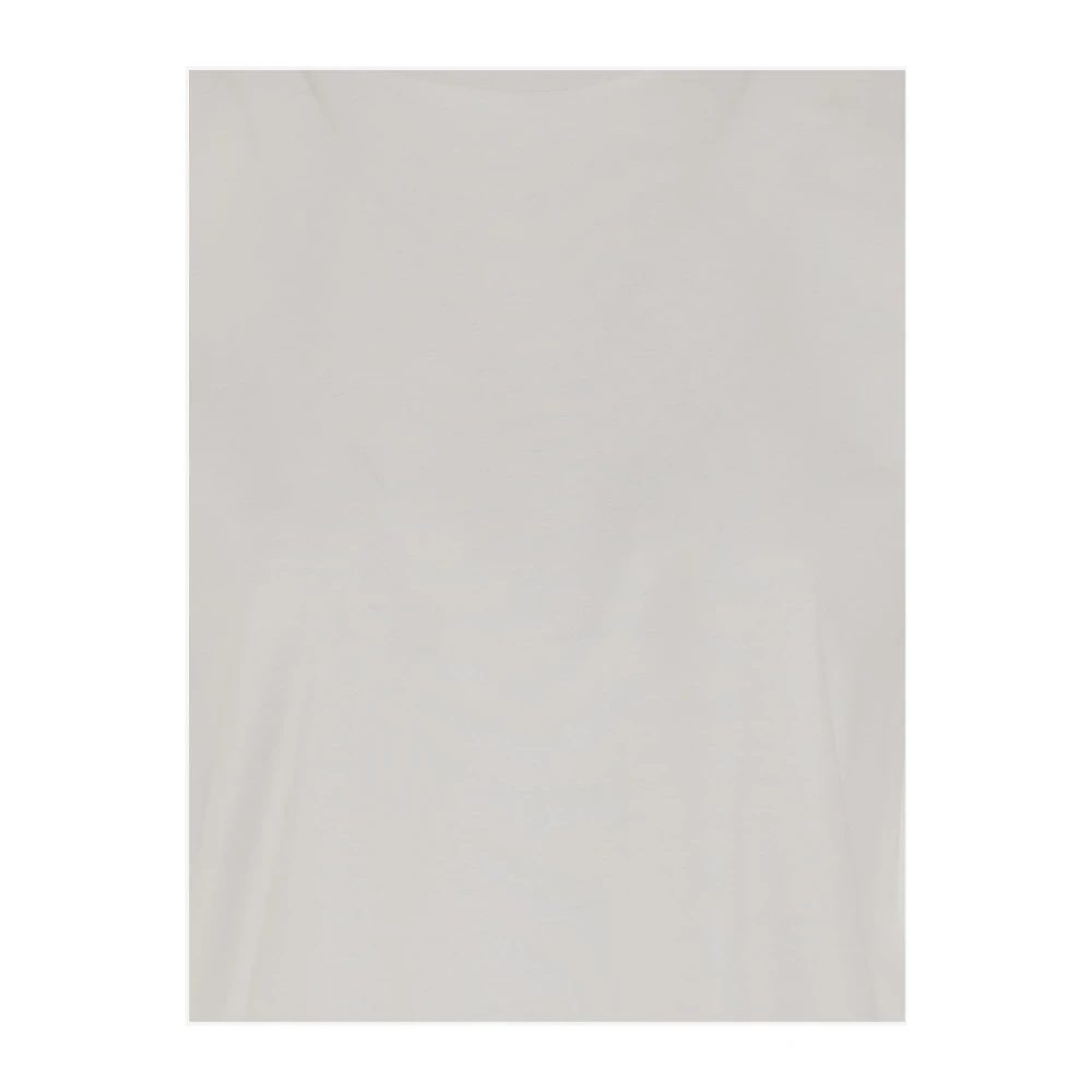 Max Mara Puurok Crew Neck T-Shirt White Dames
