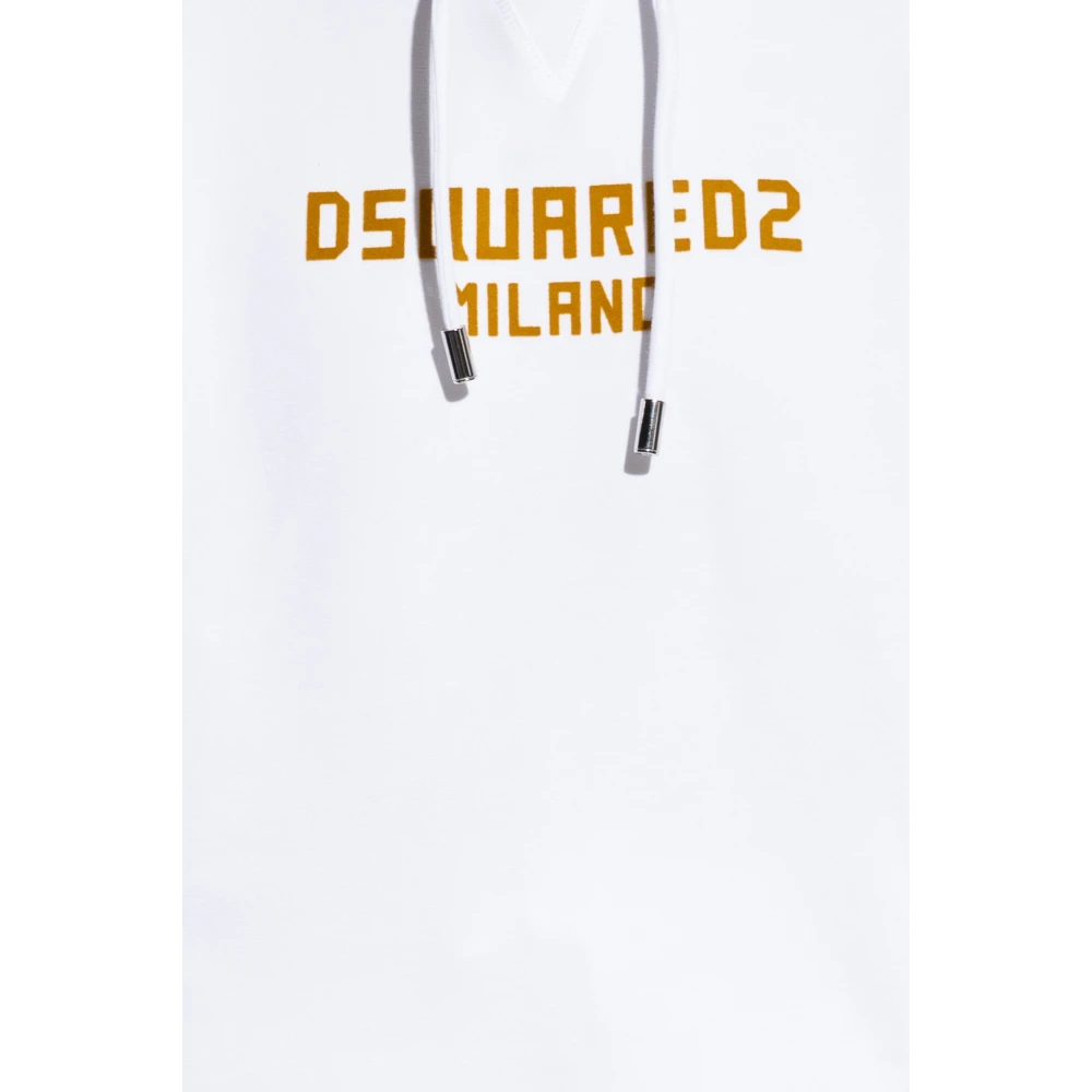 Dsquared2 Hoodie White Dames