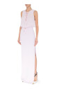 robe-longue-lila-a-col-v