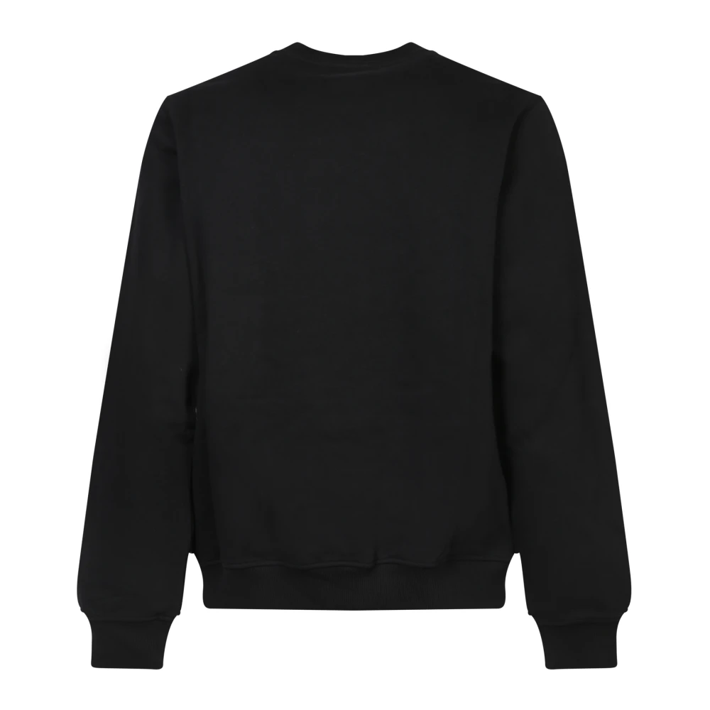 Casablanca Zwarte Sweatshirt Moderne Pasvorm Stijlvol Black Heren