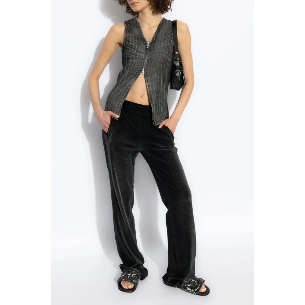 Diesel Sweatpants P-Ely-Q1 Black Dames