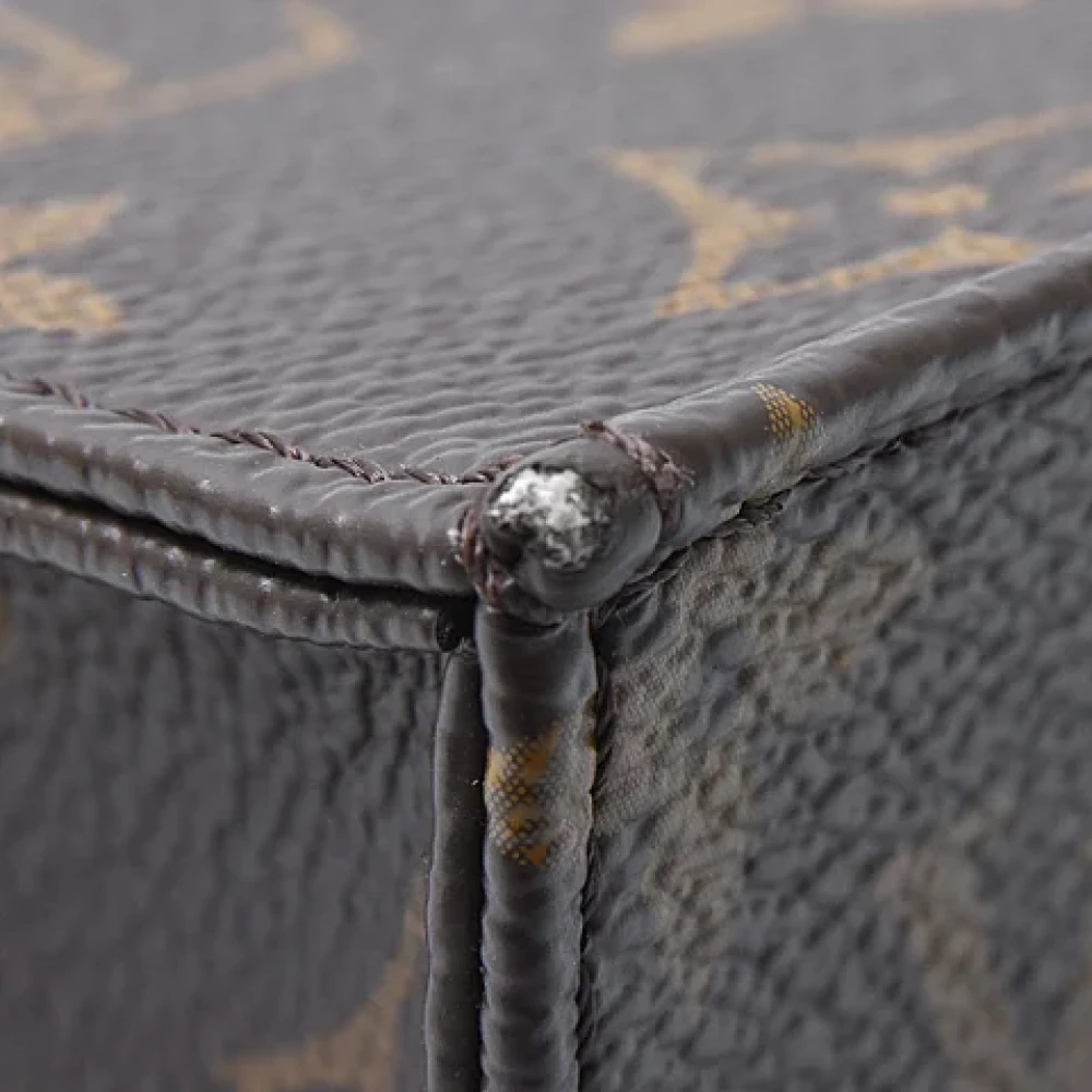 Louis Vuitton Vintage Pre-owned Canvas handbags Brown Dames