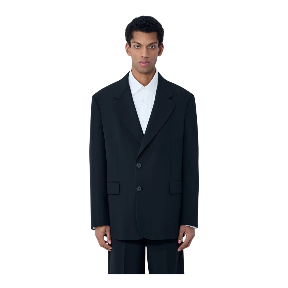 Mm6 Maison Margiela Men's Black Tailored Blazer