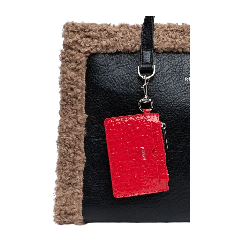 Replay Zwarte Schoudertas Fw3658 Black Dames