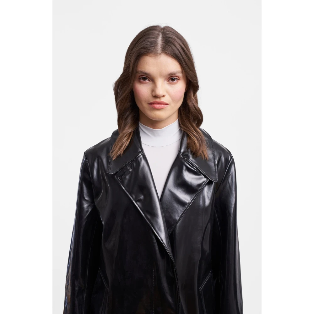 Stutterheim Opal Regen Trenchcoat Black Dames