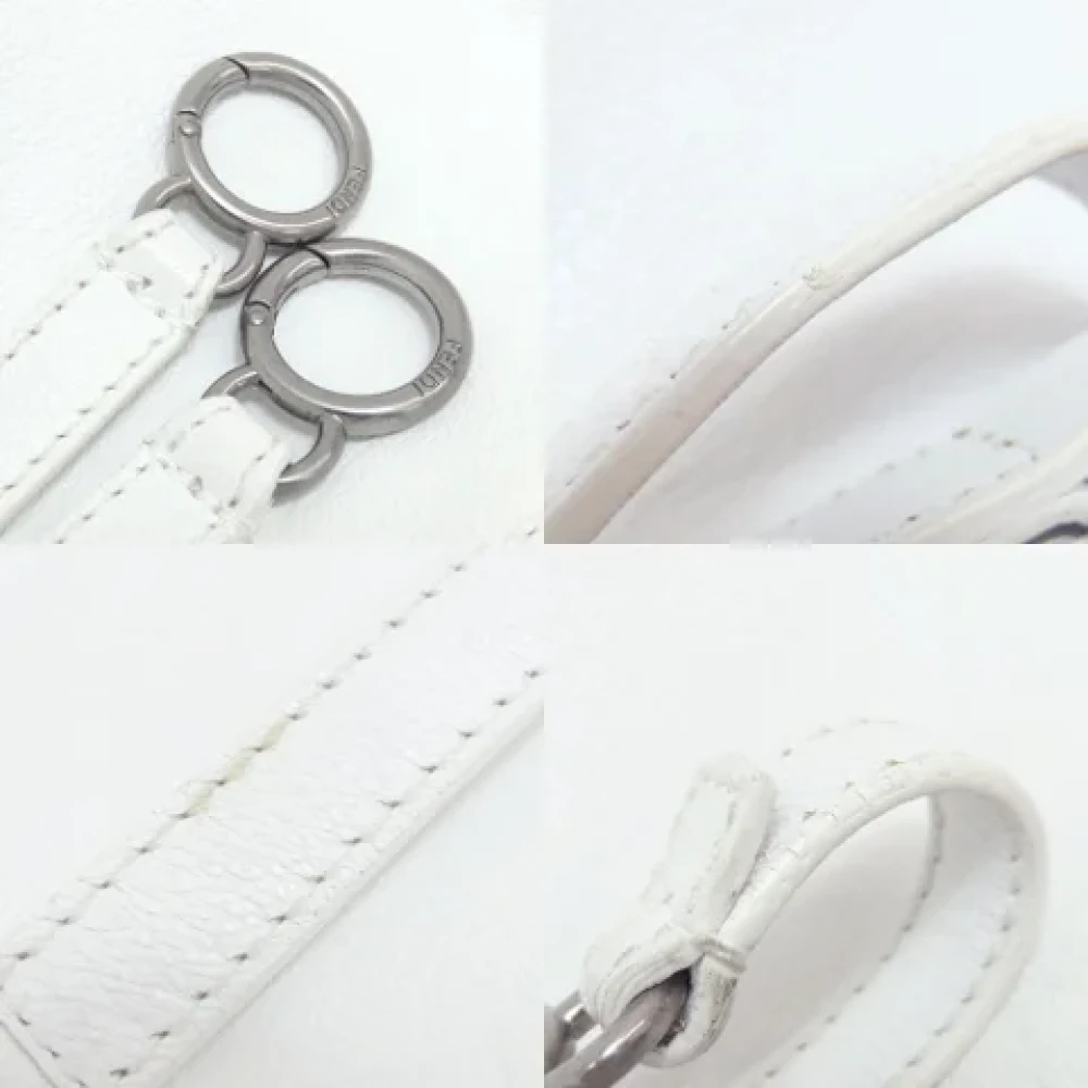 Fendi Vintage Pre-owned Fabric fendi-bags White Dames