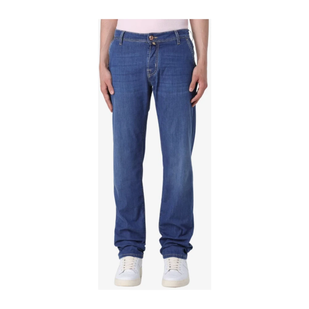 Jacob Cohën Denim 5-Pocket Jeans Broek Blue Heren