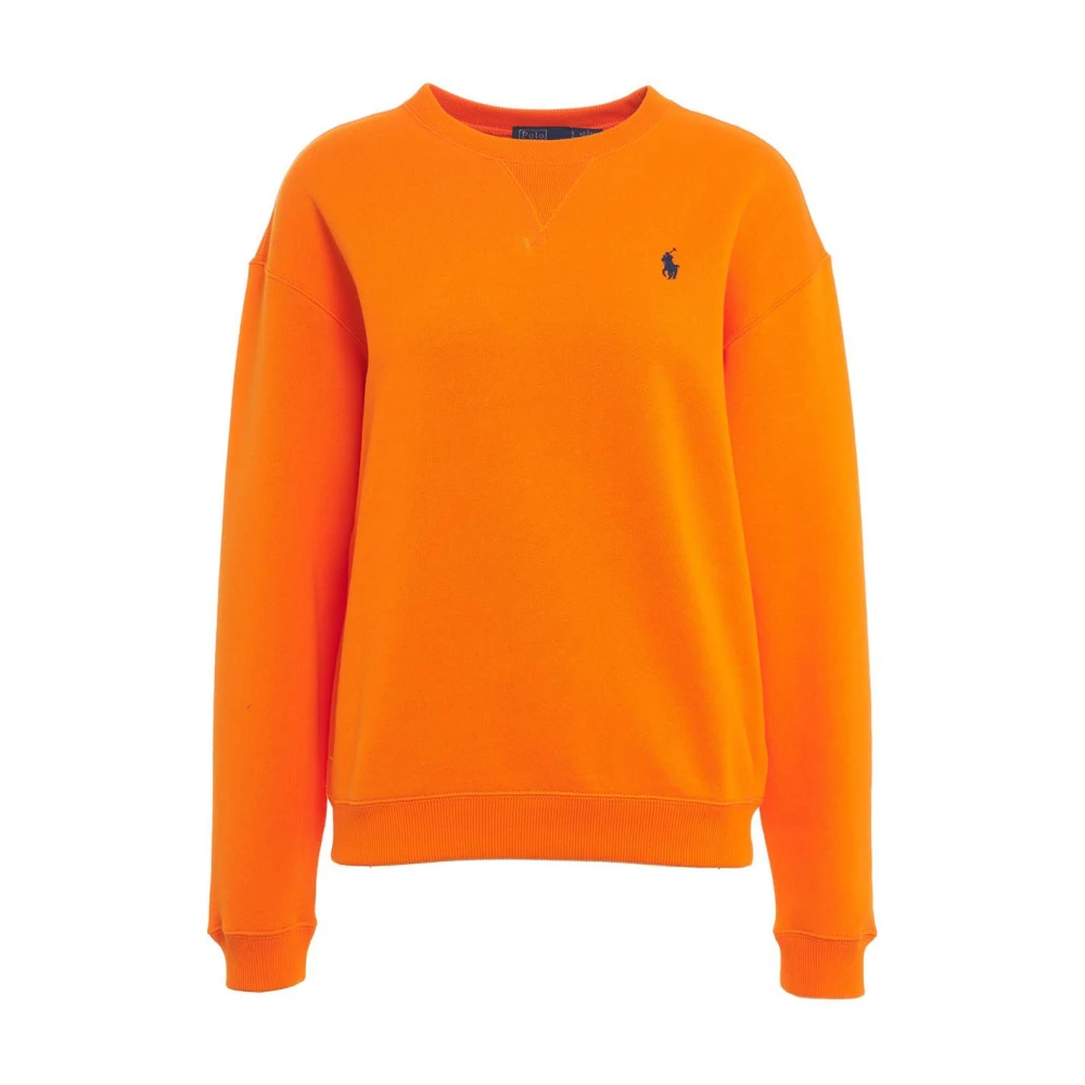 Polo Ralph Lauren Sweatshirt met logo borduursel Orange Dames
