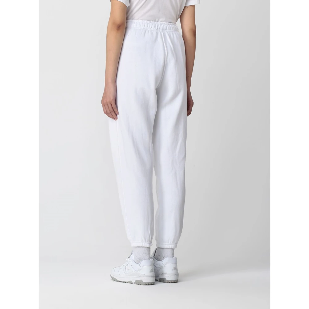 Polo Ralph Lauren Fleece Sweatpants White Dames