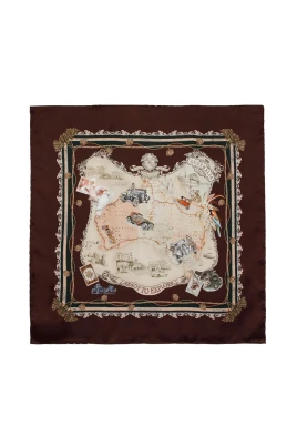 Printed Silk Square 70