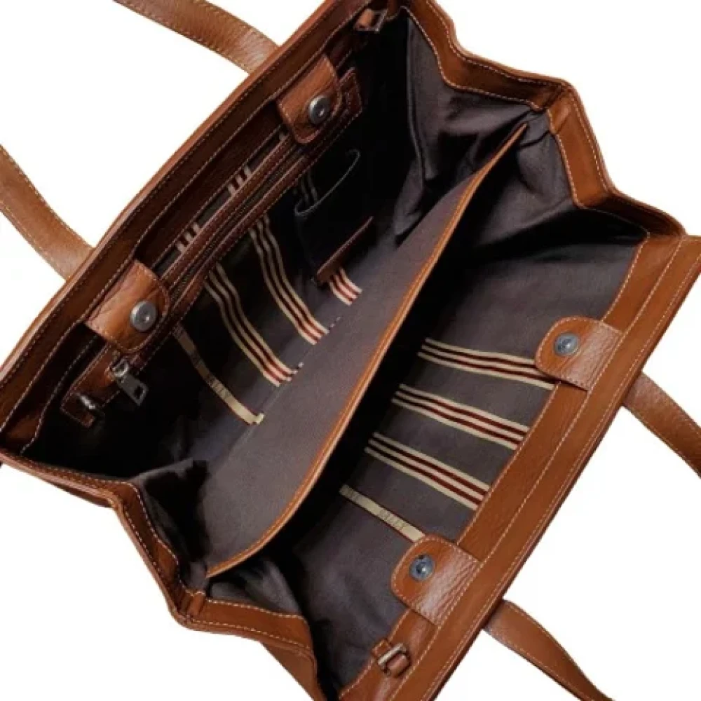 Bally Pre-owned Leather handbags Brown Dames