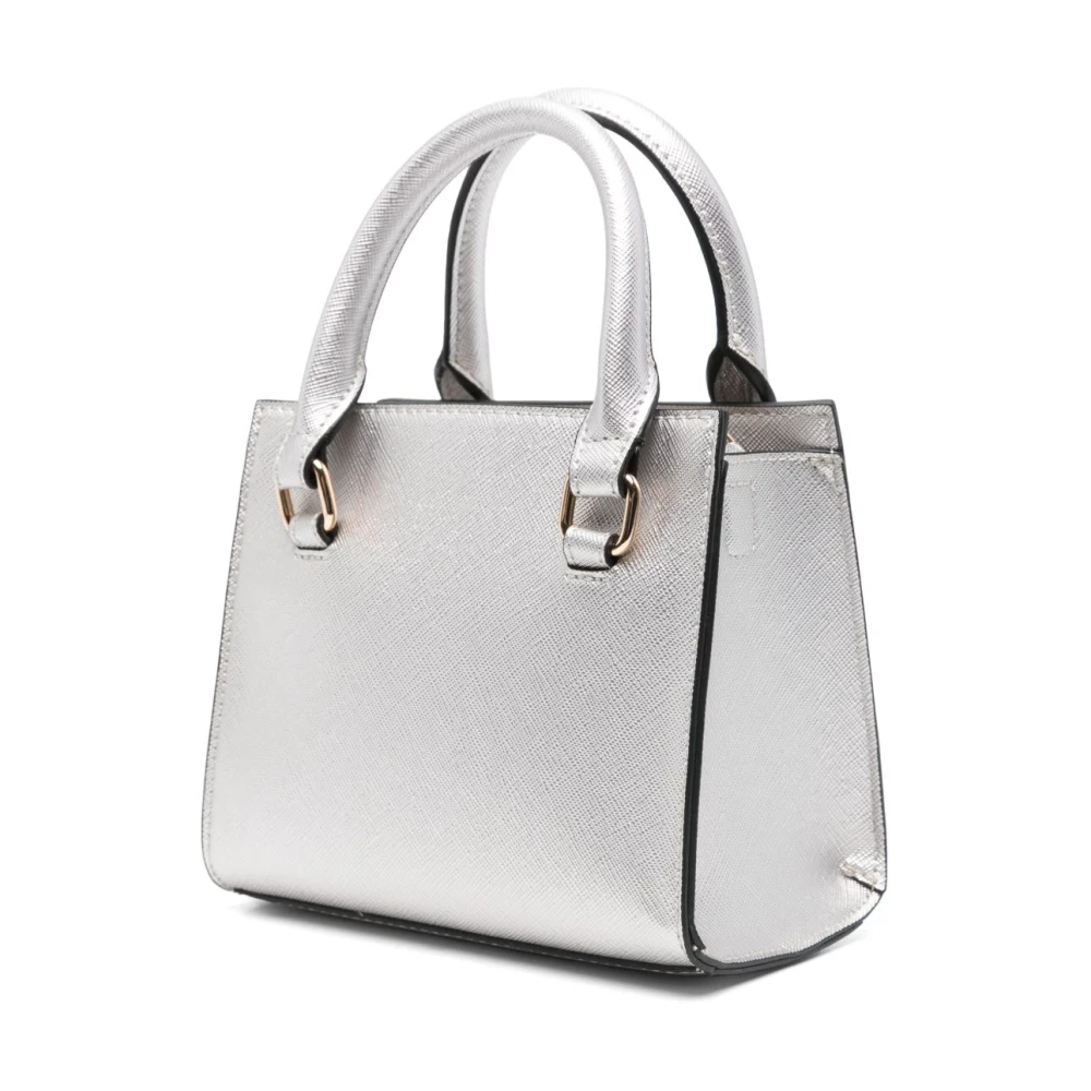 Liu Jo Zilver-tone Schoudertas met Toprits Gray Dames