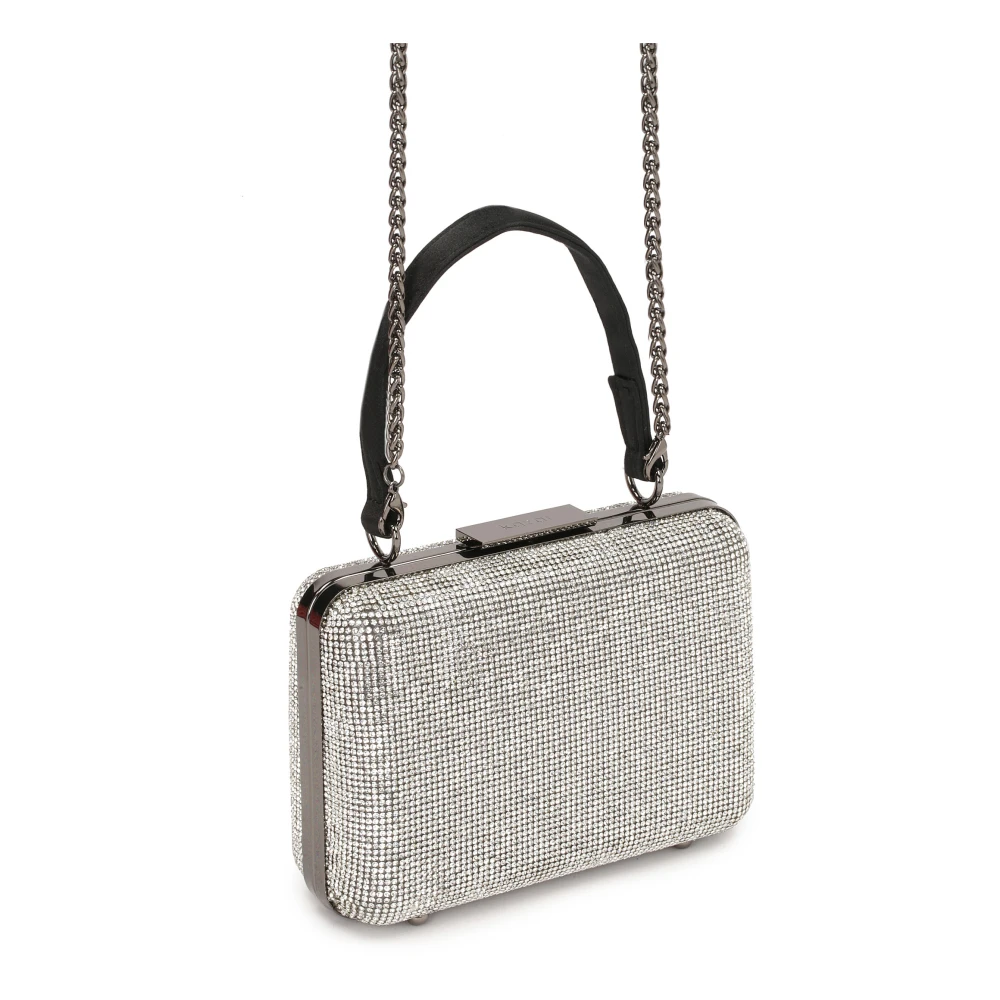 Kazar Avondclutch tas versierd met kristallen Black Dames