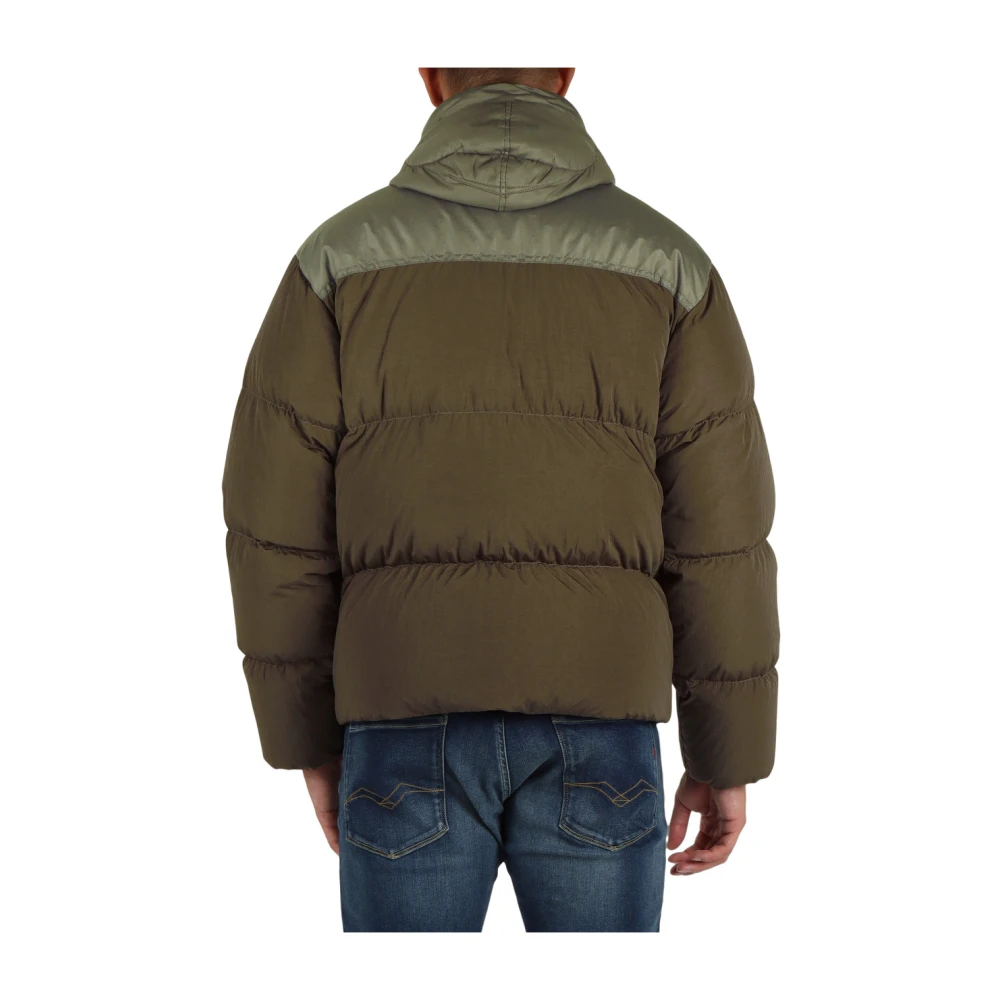 C.P. Company Gewatteerde ECO Chrome Jas E Mixed Green Heren