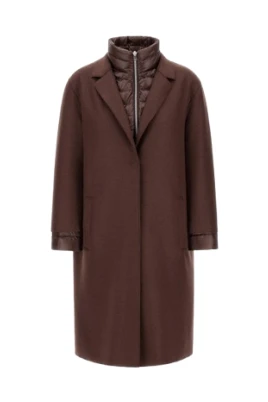 Resort Filtad Ull och Nylon Ultralätt Kappa
