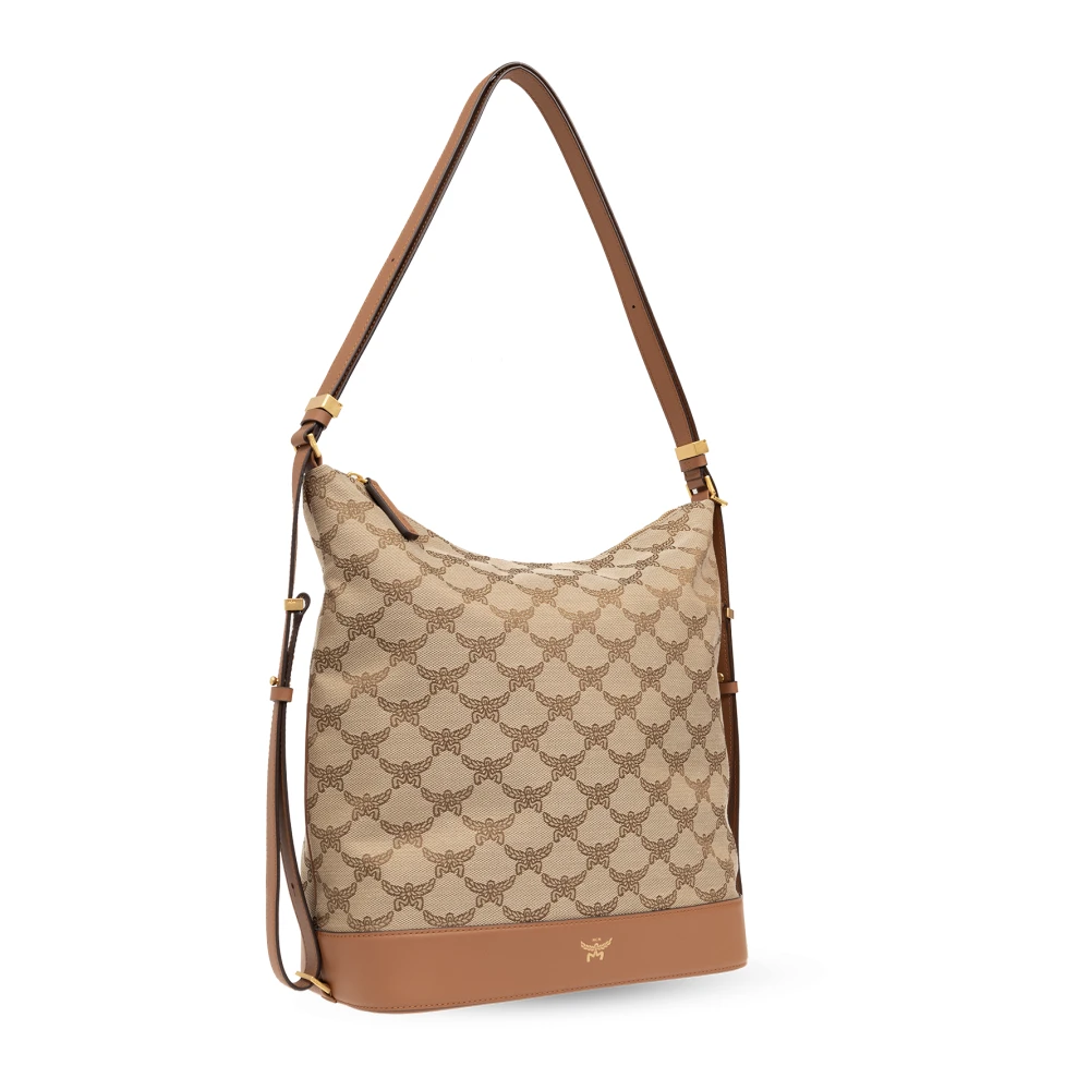 MCM Himmel schoudertas Beige Dames