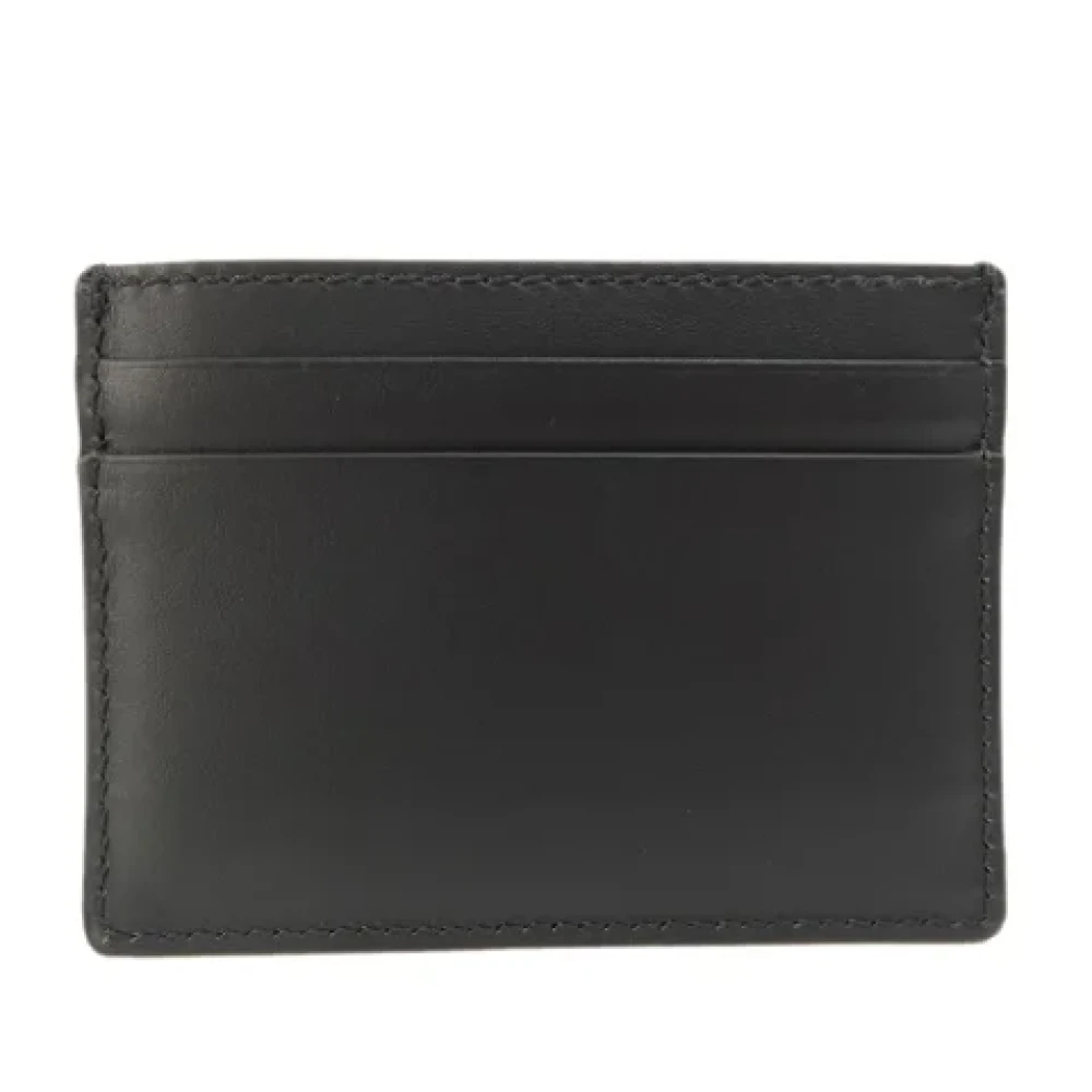 Burberry Vintage Pre-owned Leather wallets Black Dames