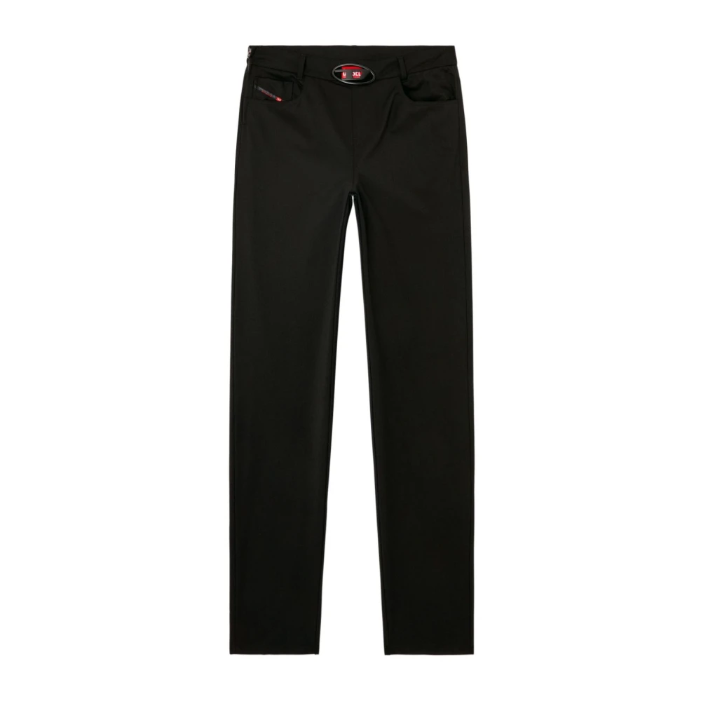 Diesel Zwarte P-Dmax Broek Verborgen Rits Ontwerp Black Heren