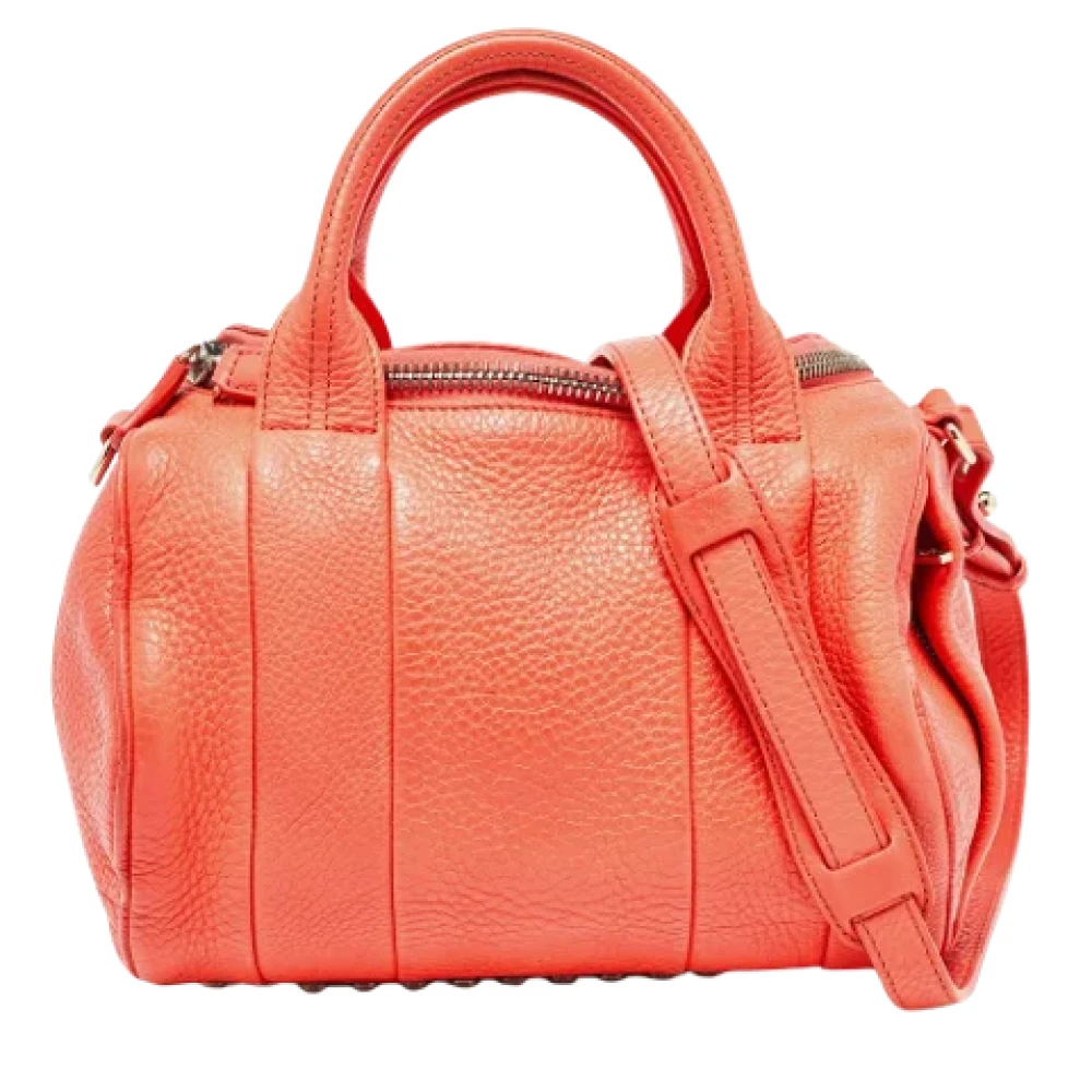 Alexander Wang Pre-owned Leather handbags Orange Dames