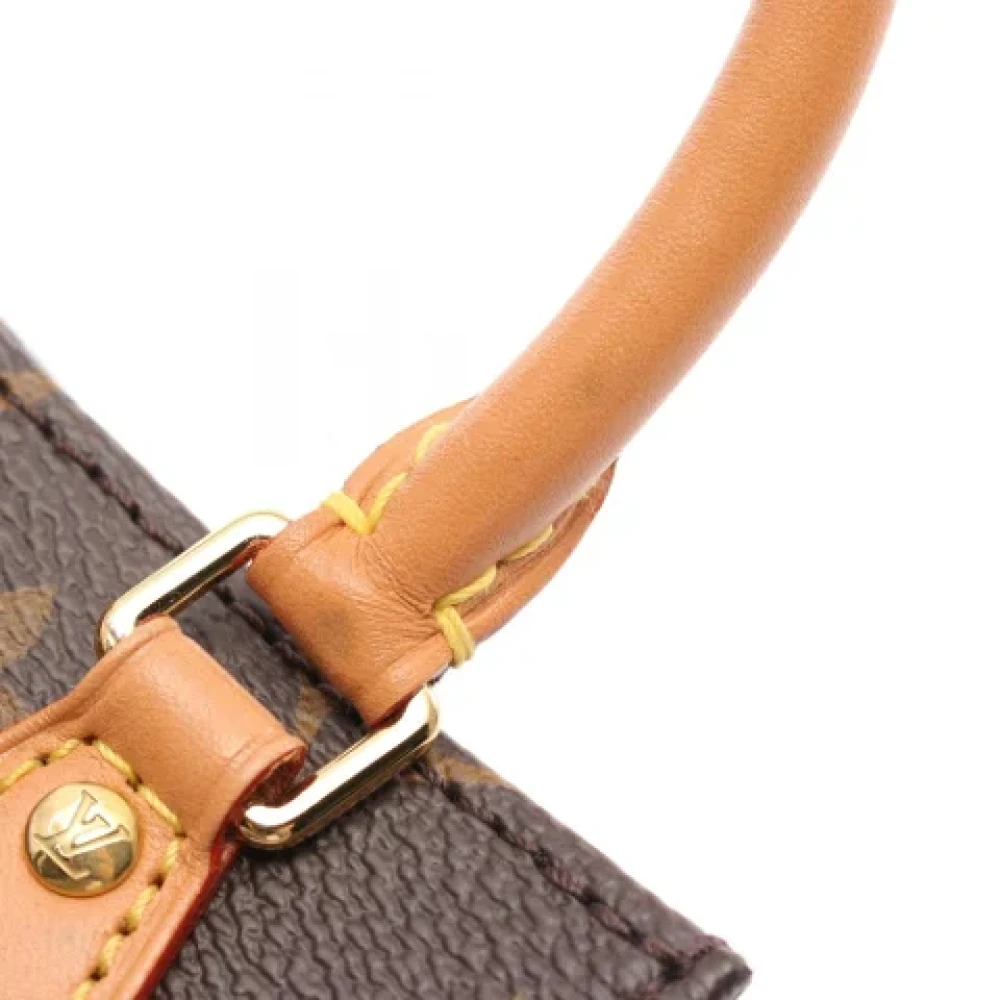 Louis Vuitton Vintage Pre-owned Canvas handbags Brown Dames