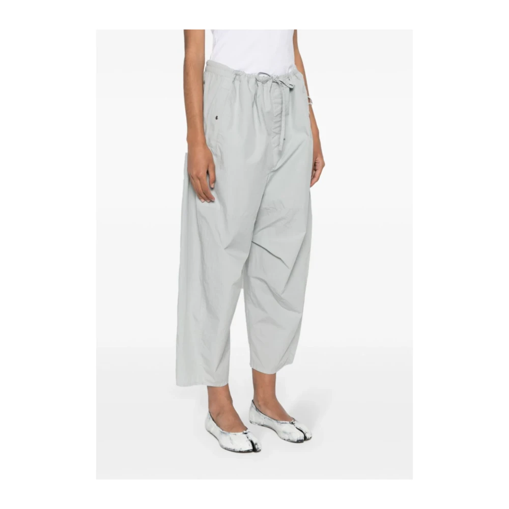 Lemaire Wolken Grijs Parachute Broek Gray Dames