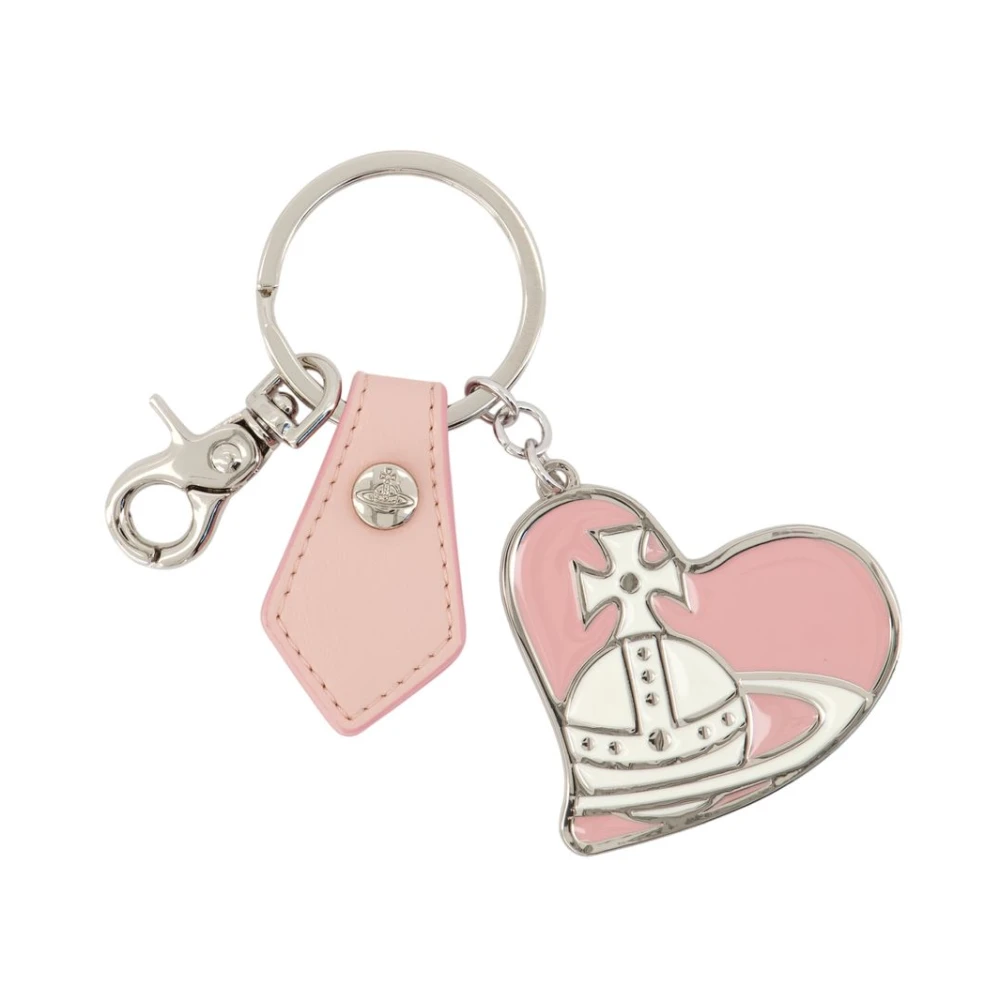 Vivienne Westwood Donna Rosa - Portachiavi Orb Heart - Accessories - One Size