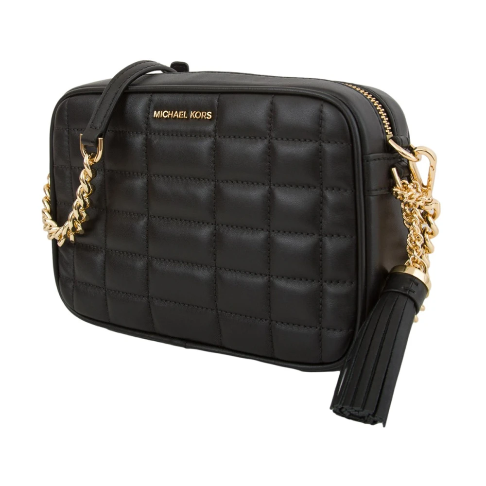 Michael Kors Stijlvolle Lederwaren in Zwart Black Dames