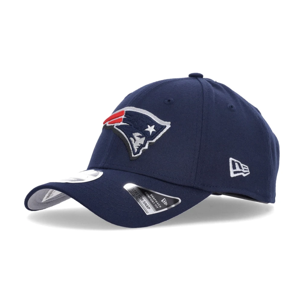 New era NFL Draft Curvy Visor Hat Patriots Blue Heren