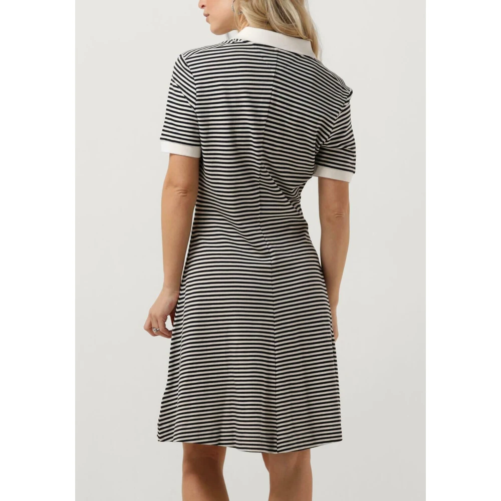 Tommy Hilfiger Gestreepte Polo Jurk Multicolor Dames