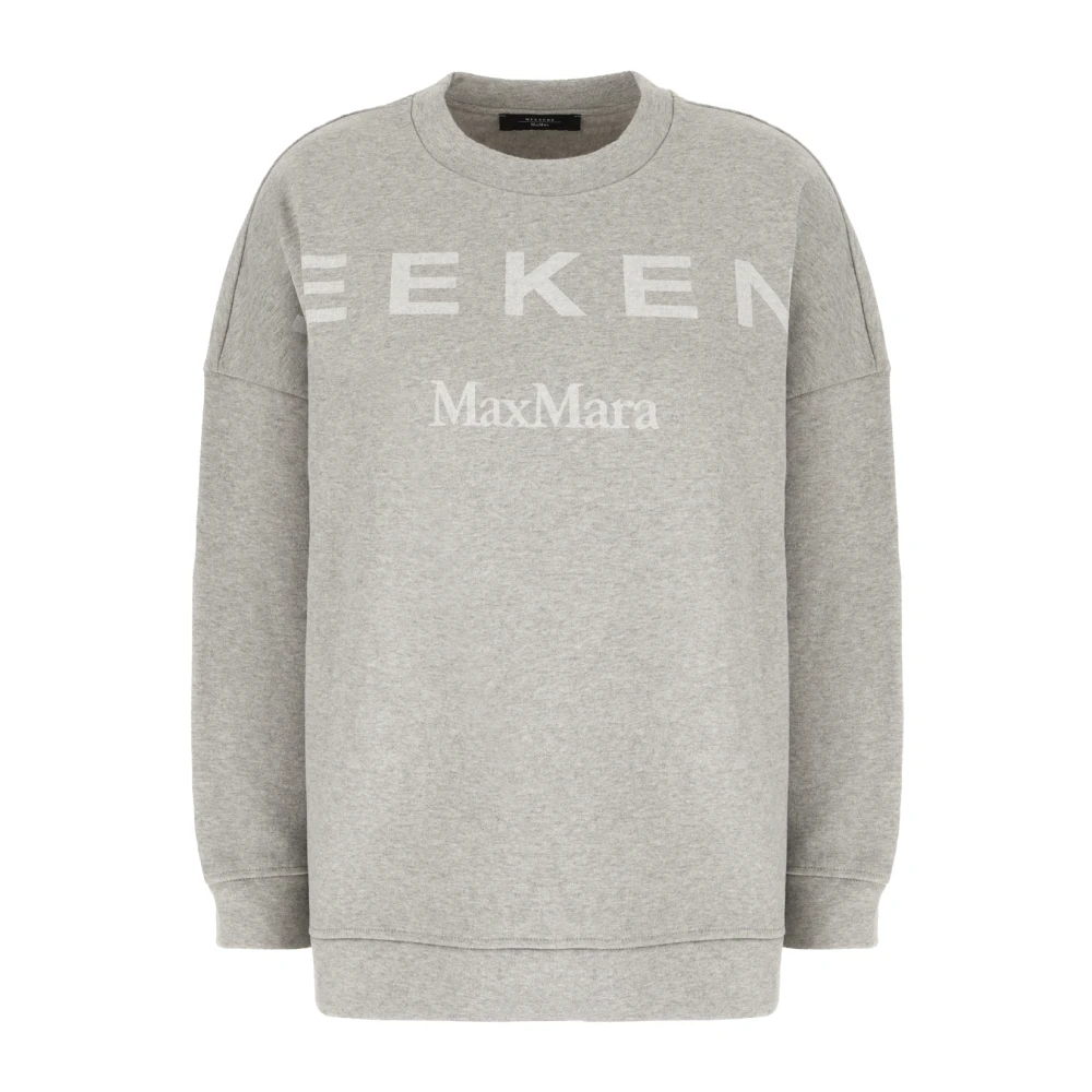 Max Mara Weekend Stijlvolle Sweatshirt voor Vrouwen Gray Dames
