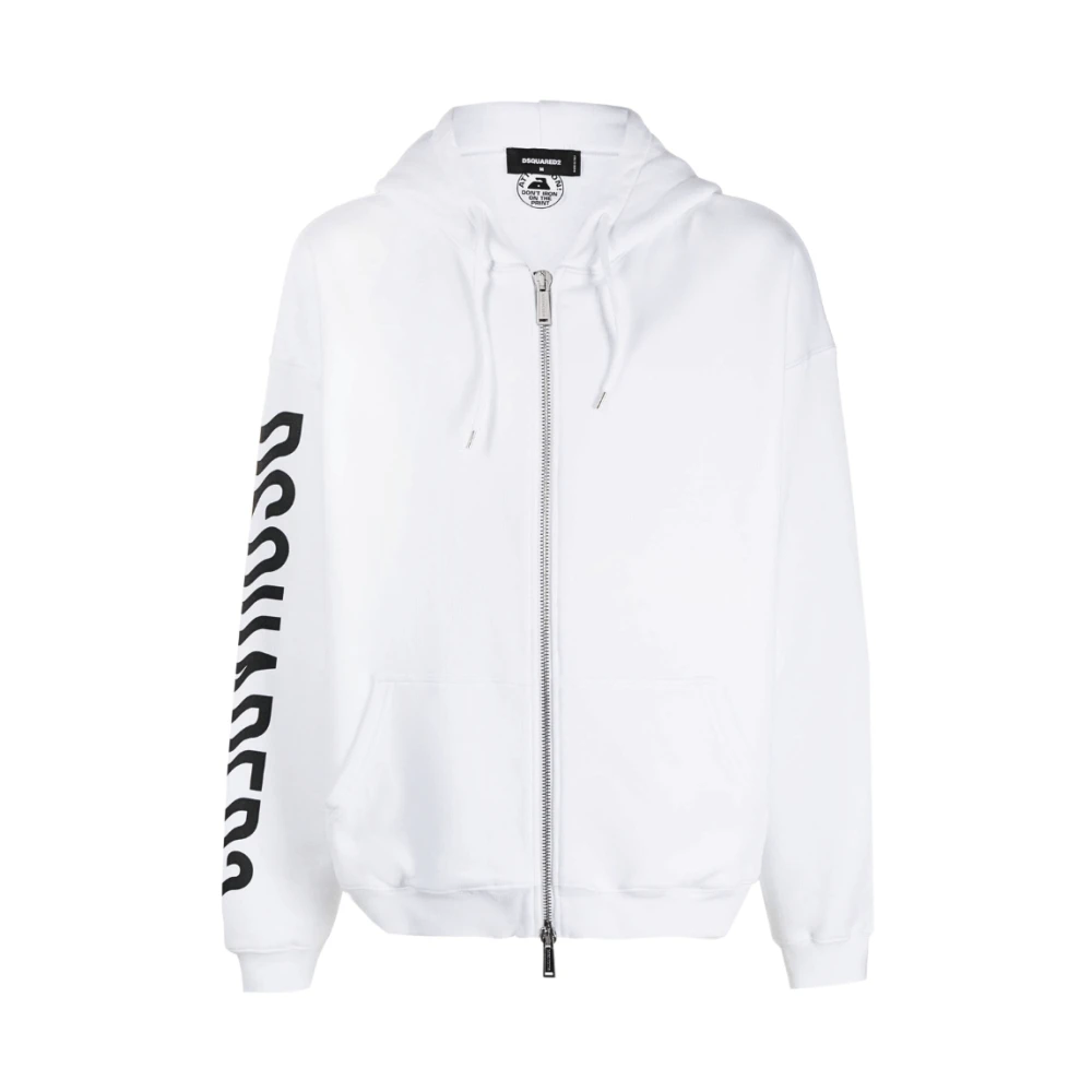 Sweatshirts & Hoodies > Zip-throughs - - Dsquared2 - Modalova