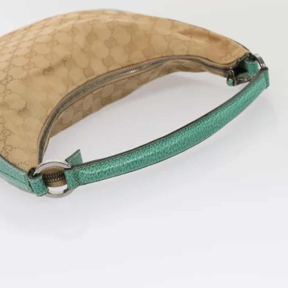 Gucci Vintage Pre-owned Canvas gucci-bags Beige Dames