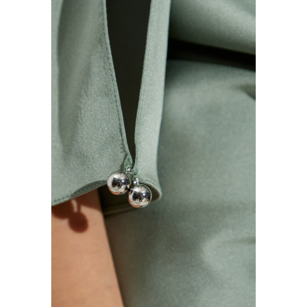 Lanvin Satin top Green Dames
