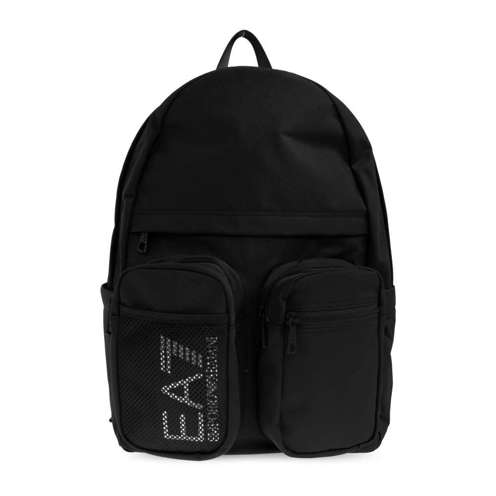 Emporio Armani Ea7 Unisex Nero Borse, Taglia Unica, New,