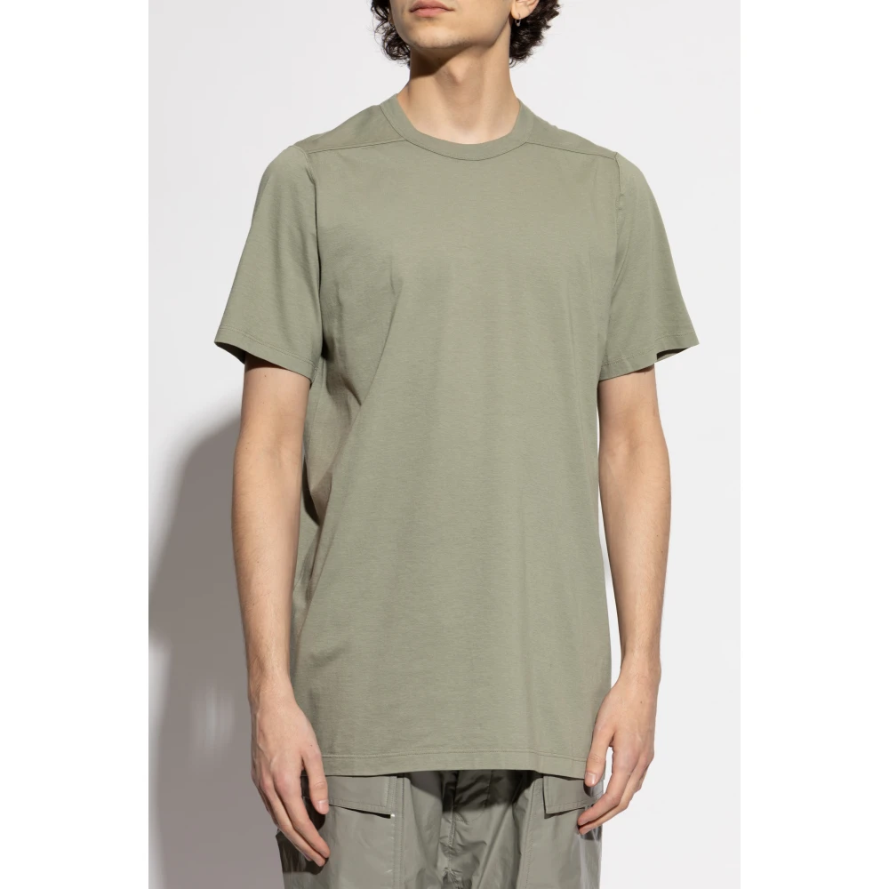 Rick Owens Level T-shirt Green Heren