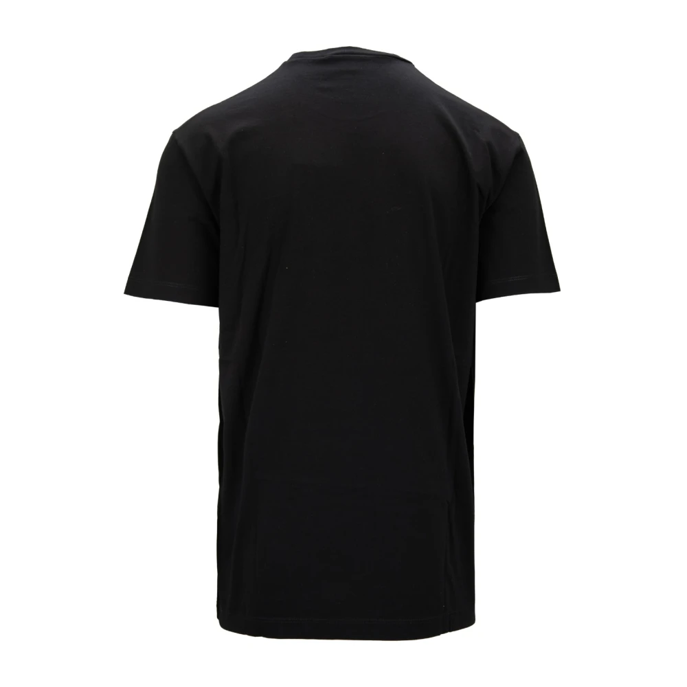Dsquared2 Heren Icon Print Katoenen T-Shirt Black Heren