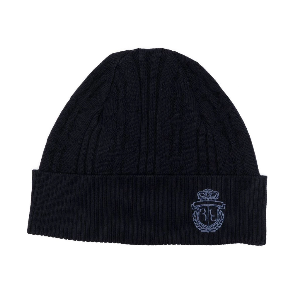 Billionaire Blauwe Wol Casual Hoed All Over Blue Heren