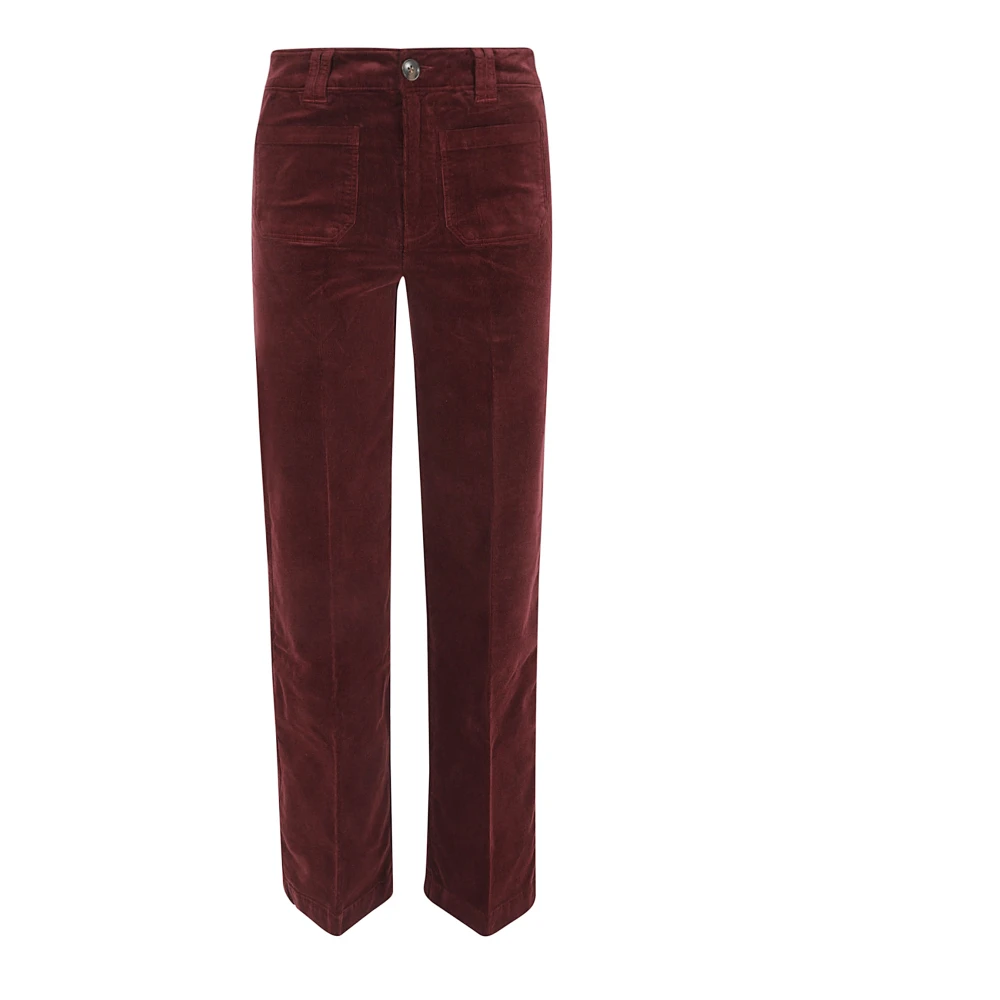 Paige Donker Oxblood Jeans voor Vrouwen Red Dames